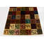 Tapis intérieur de la laine 4 pi 10 po x 6 pi 7 po one-of-kind à la main noué la new age Nash