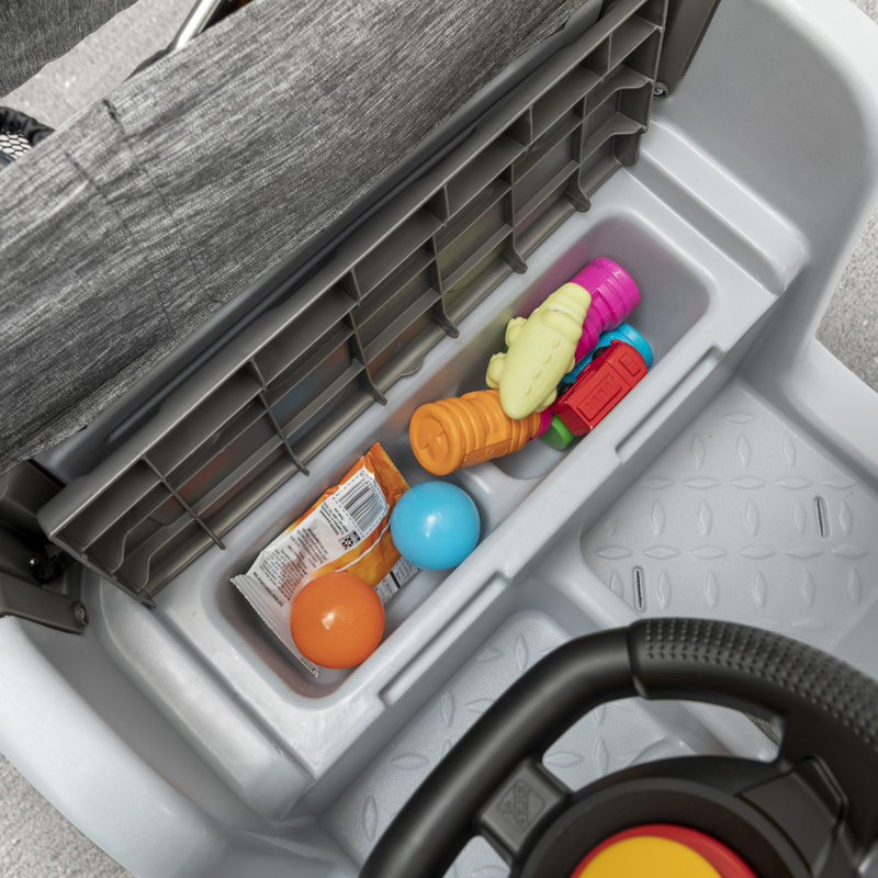 Step2 Side-by-Side Gray Push Around SUV All-Terrain Push Ride On Toy