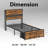 Bed Frame With Storage Drawers-1888778118