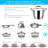 24" Electric 4 Burners Cooktop
