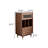 23.62"Brown Style Creative Solid Wood Bookshelf