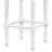 Mid-Century Counter Height 5-Piece Dining Set, Wood Console Table With Trestle Legs And 4 Stools For Small Places
