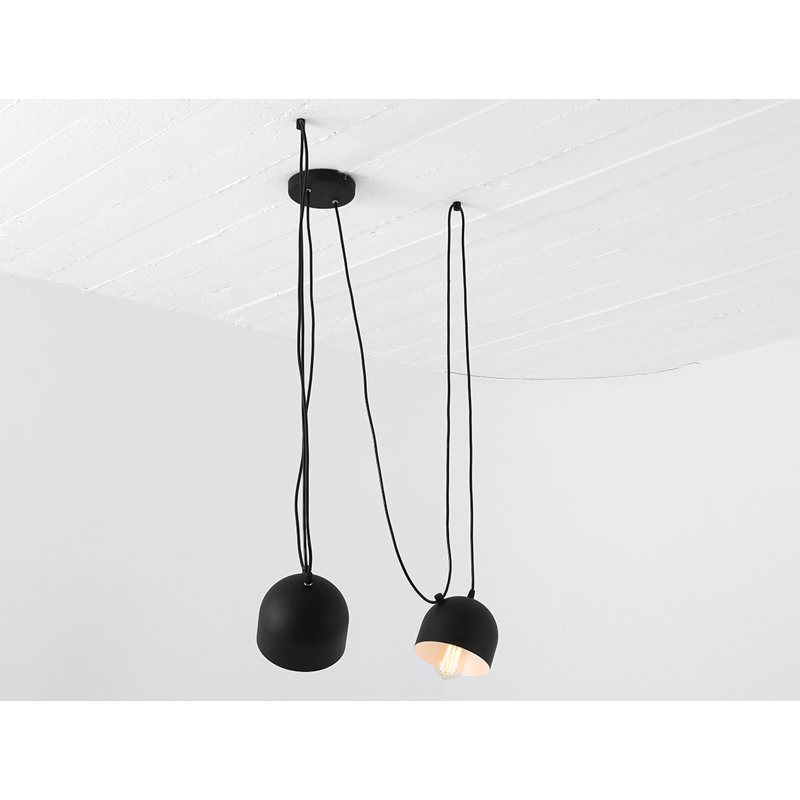 Allan 2 - Light Cluster Pendant, Black