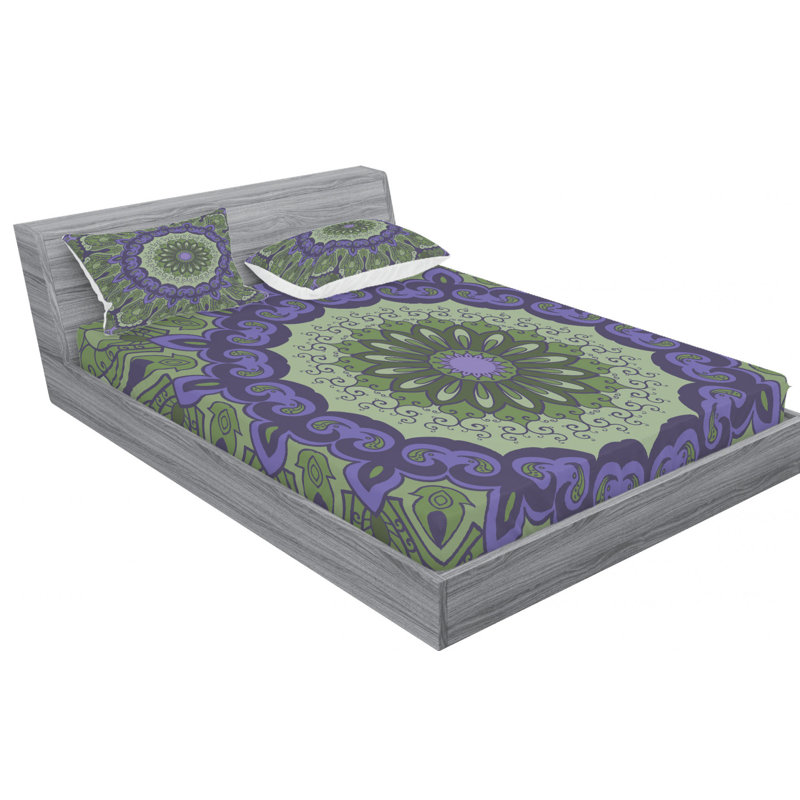 Microfiber Sheet Set, Queen Sheet Set with Fitted Sheet