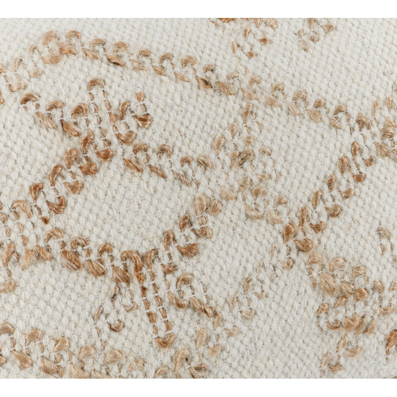 Ferri Lumbar Pillow Insert, Ivory/Natural
