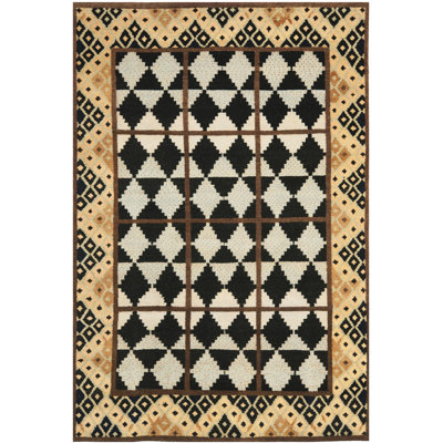 Gabbeh Hand Tufted Wool Rug