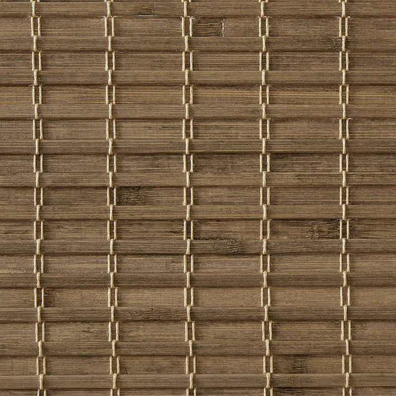 Store romain filtrant la lumière en bambou L 64 po, Bois de frêne naturel, L 27,03 po x L 64,03 po