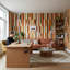 Papier peint patchwork