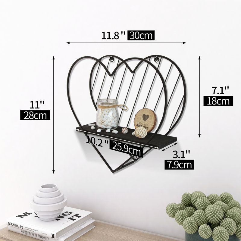 Floating Shelf, Black