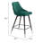 Mayarose Counter Stool Green-837282493-837282491
