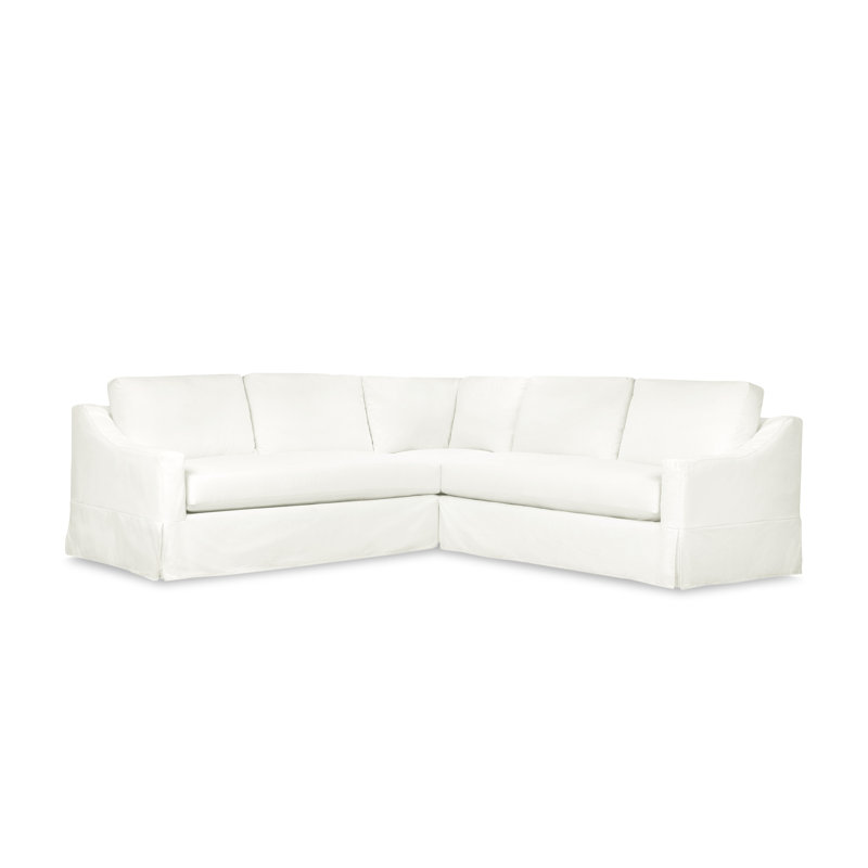 Canapé modulaire avec coussins en mélange de plumes Cranbrook, Boule de galets Apollo