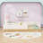 Upholstered Platform Bed With Animal Pillows And Storage Bags-1400849027