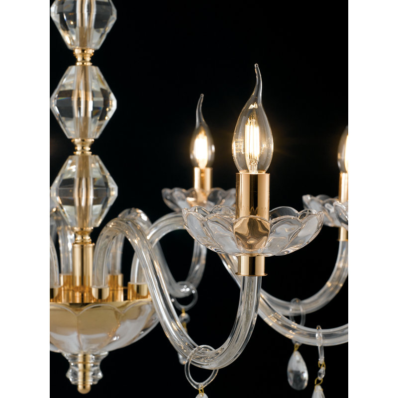 Solomon 5 - Light Candle Style Chandelier
