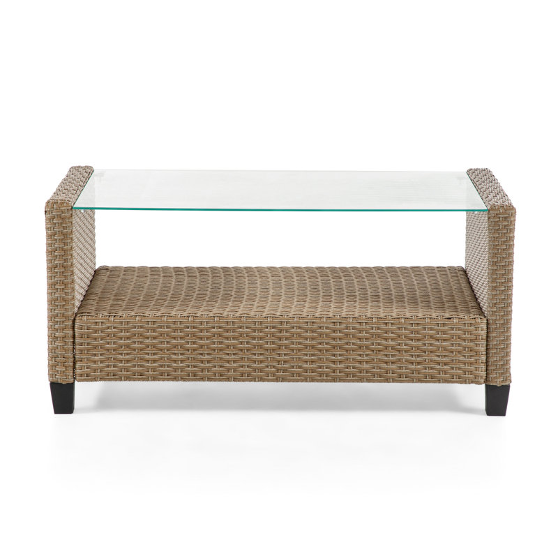Table basse Malaquite, Brun