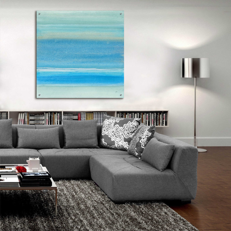 «Coastal Abstraction V» par Chris Paschke, H 36 po x l 36 po x P 0,2 po