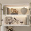 Vitrine avec lumières réglables-479224822