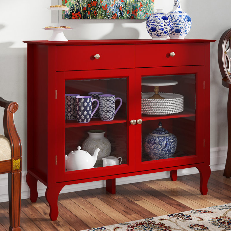 Carhart 42'' Sideboard, Red