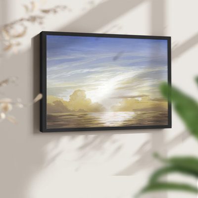 «Luminous Waters III», reproduction encadrée