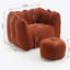 Fauteuil à billes souple avec mousse haute résilience pour le salon et la chambre à coucher