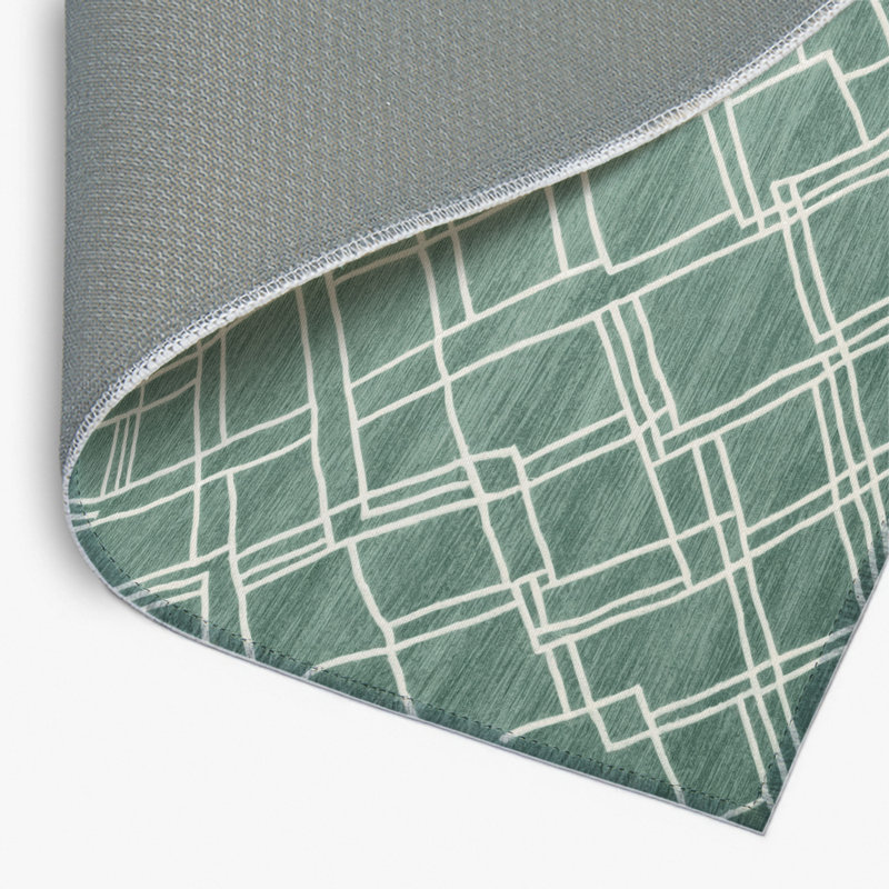 Tapis vert intérieur et extérieur Trellis, Rectangulaire 2 pi x 3 pi