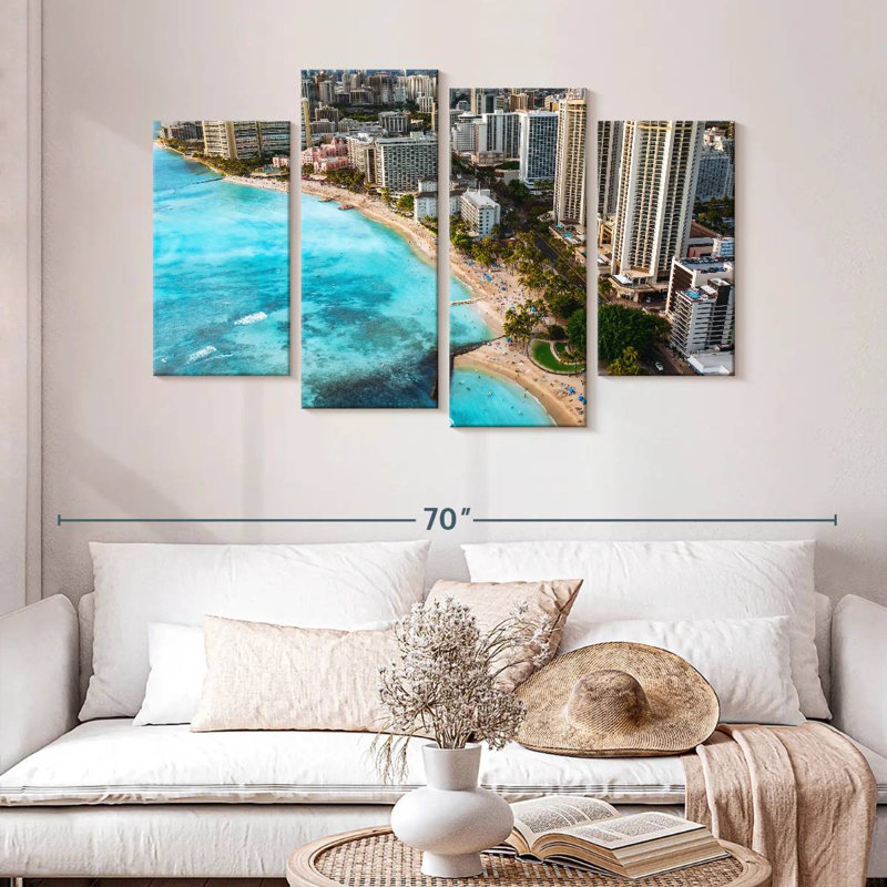 Gillard Waikiki Gillard Coastline, H 32 po x l 52 po