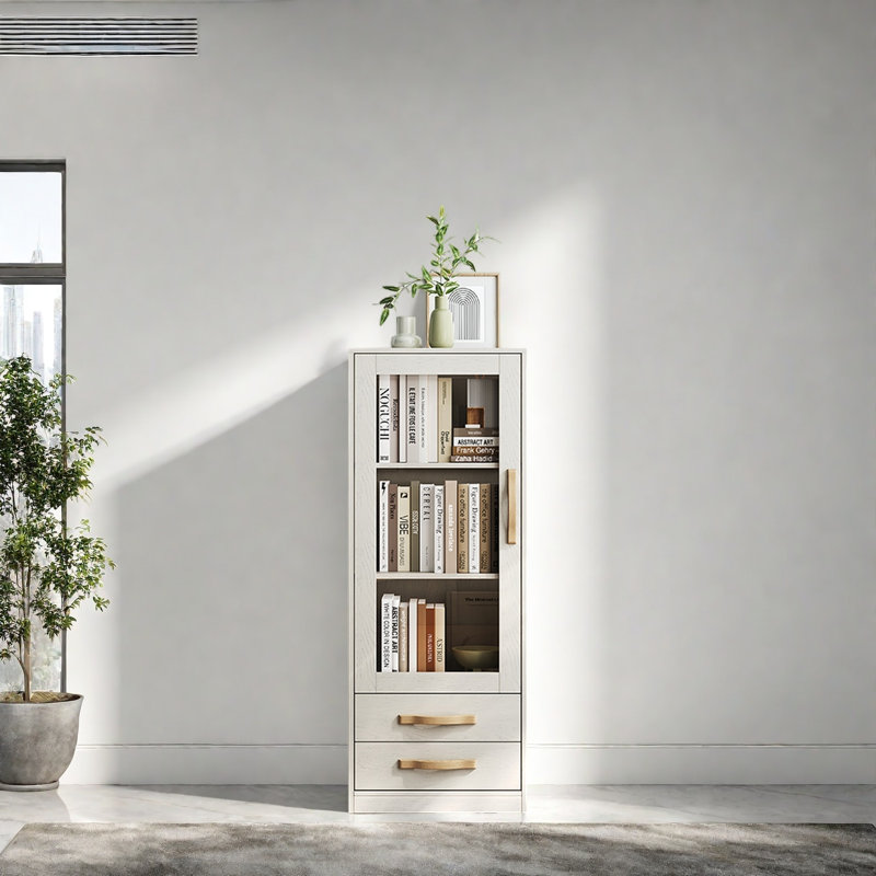 Memmott, (3 Shelves) 55.1"H x 19.6"W x 13.7"D