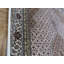 Tapis à main one-of-kind noué la ivoire/brun/rouge 5 pi 11 po x 9 pi 1 po