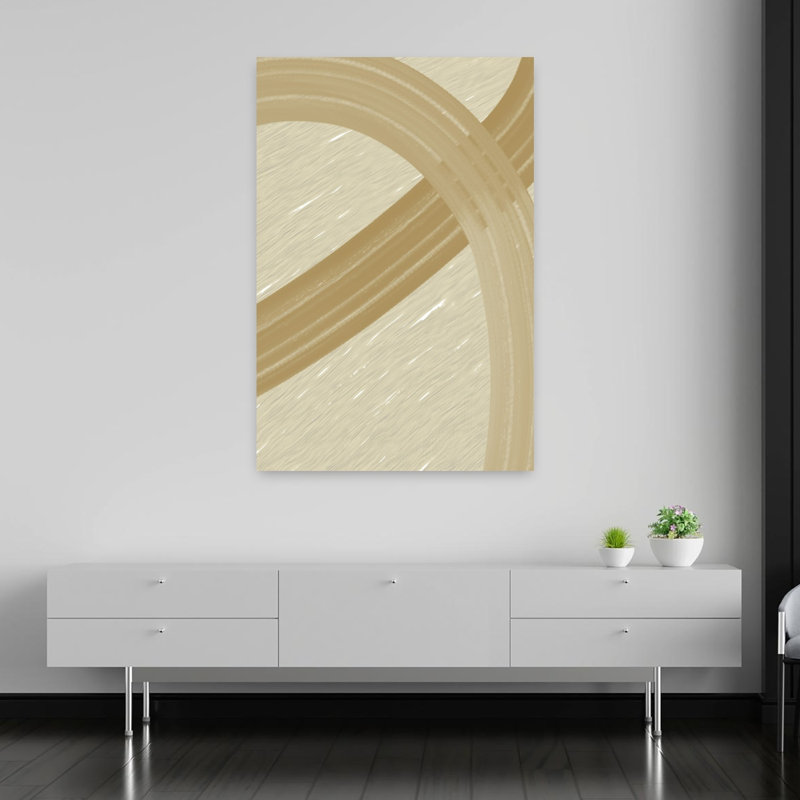 Art contemporain, art contemporain abstrait, H 60 po x l 40 po