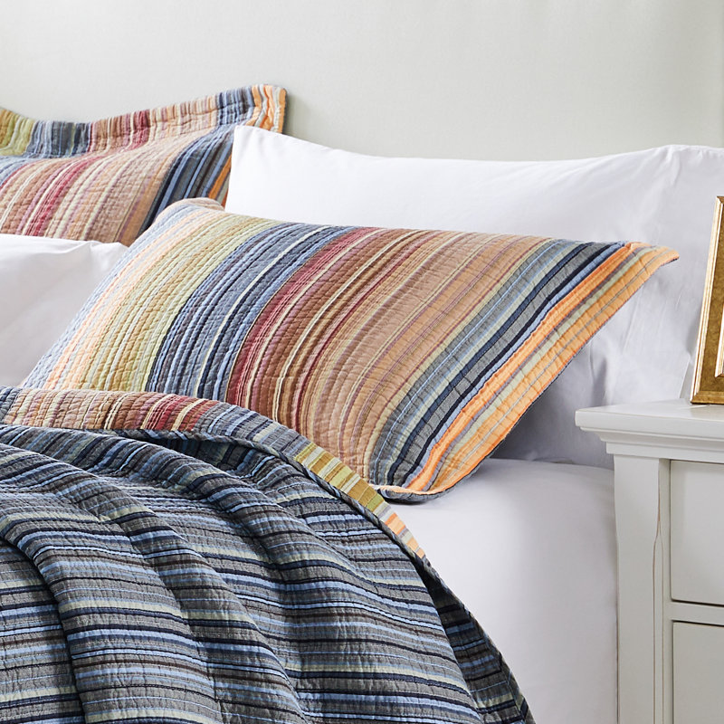 Greenland Home Fasions Katy Multi King Sham, 20x36, King