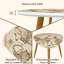 Ensemble de 2 tables basses gigognes Triangle