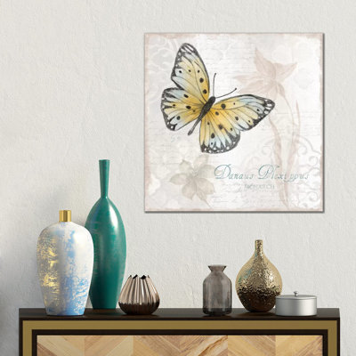 Postcard Butterfly I by Tava Studios - Wrapped Canvas Gallery-Wrapped Canvas Giclée