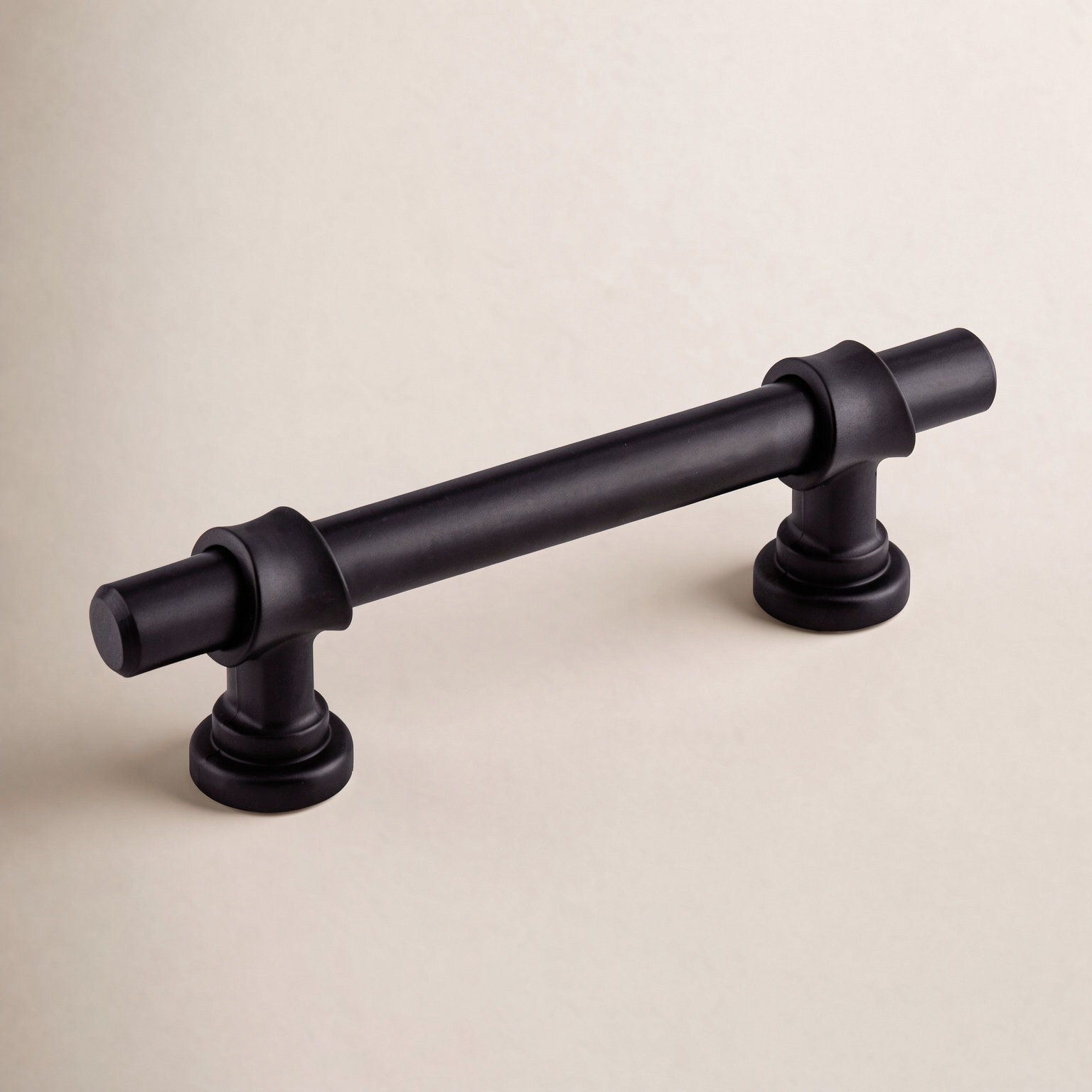Bit Bar Cabinet Pull, Flat Black, 3" Center to Center