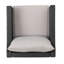 Chaises d'extérieur (2 pièces) - Coussin imperméable gris / argent de 2 Allure Dévoilement