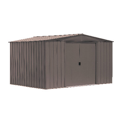 Essential 10X8 Steel Shed Oswego Tea