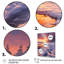 Rose et jaune en hiver, lever de soleil IV - paysage d'hiver-609477072-609477074