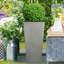 Tall Planter with Drainage Holes, Frostproof Outdoor Plant Pot, Concrete Effect Tall Tapered Planter-1725949038-1723623150
