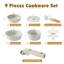 Pany 9 - Piece Aluminum Cookware Set