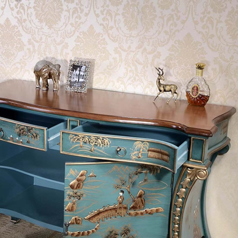 Buffet Classical Painted, Bleu