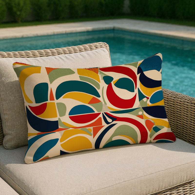 Breezy Glow Indoor And Outdoor Pillow, Rectangle 25"H x 18"W