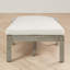 Ensemble de 2 chaises longues d'extérieur, dossier réglable à 5 positions, bois massif, contour arqué, contemporain, bord de piscine-713228050