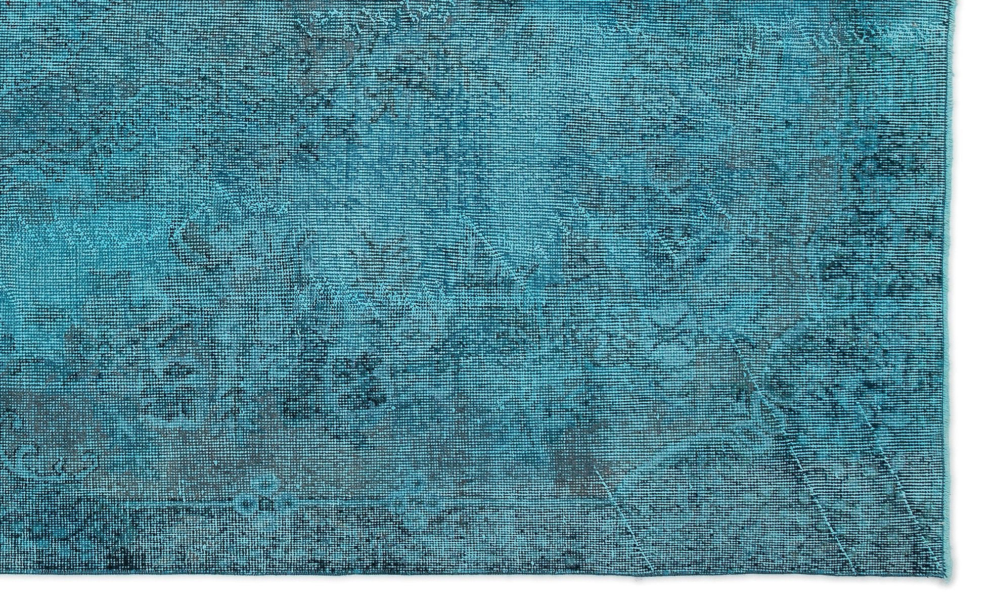 Aegean House Atina Turquoise Vintage Wool Handmade Area Rug | Wayfair