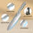 Kuisine 15pcs Kitchen Knife Block Set With Built-in Sharpener