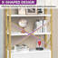 162.6cm H x 80cm W Bookcase
