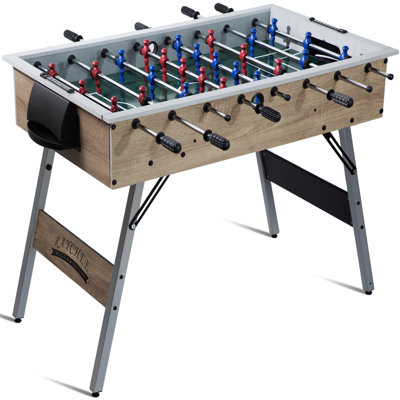 RayChee 48'' L Foosball Table with Telescopic Rods
