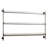 Warnick 3 Piece Metal Shelf