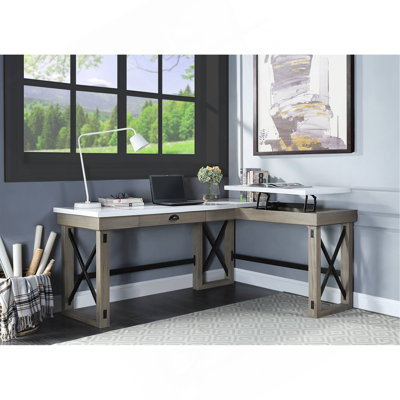 Bureau d'écriture avec plateau relevable Devaansh