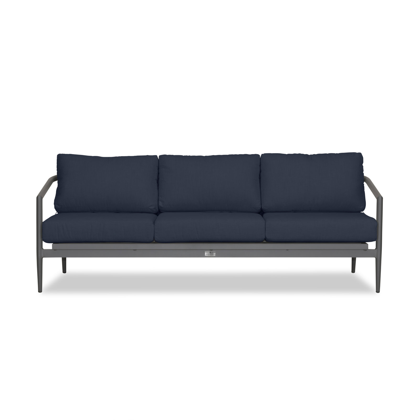 Delaine 83" Sunbrella® Patio Sofa, Spectrum Indigo Sunbrella®, Slate