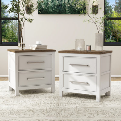 Ensemble de tables de chevet 2 pièces Lonegan