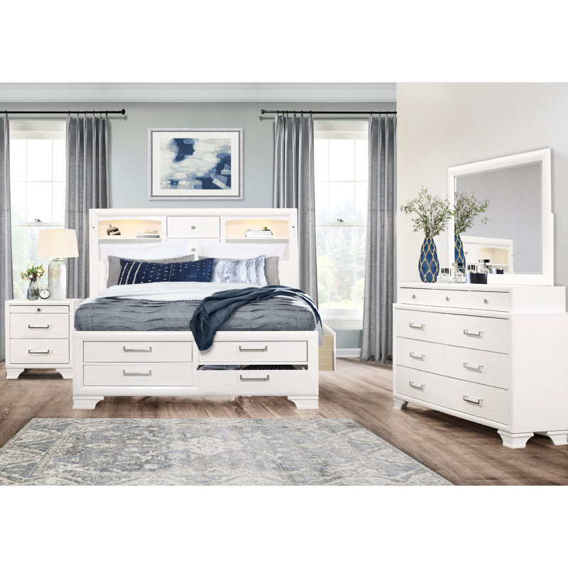 CIVIC WHITE NIGHTSTAND