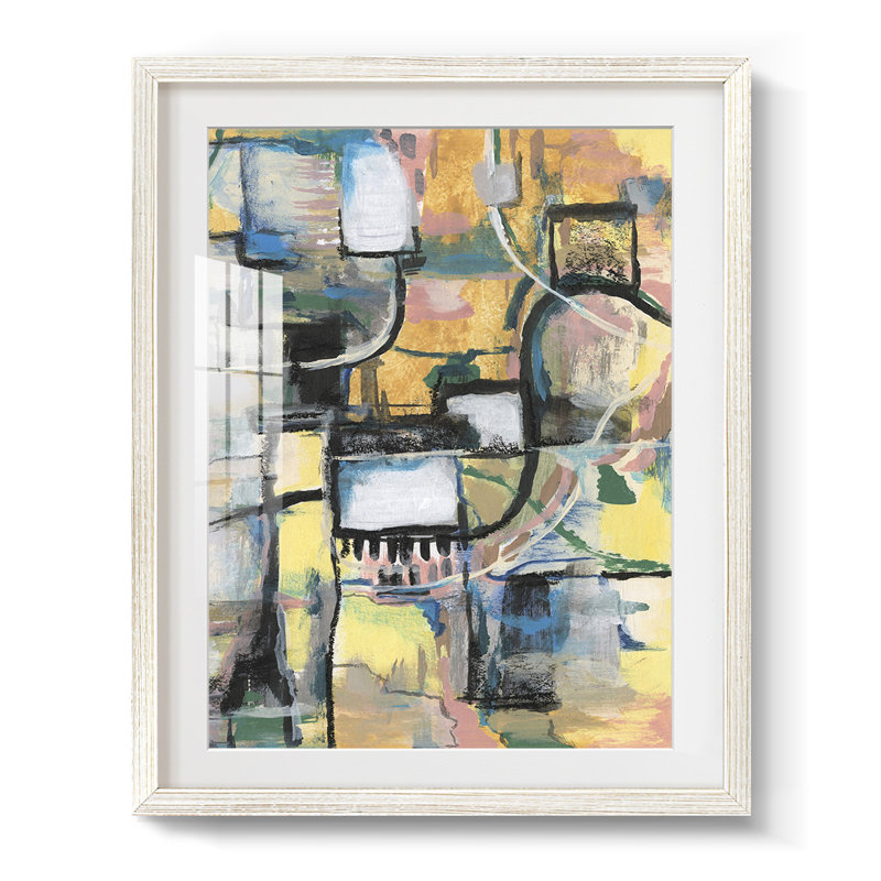 Écran mémoire II - impression encadrée, H 28,5 po x l 20,5 po, Blanc